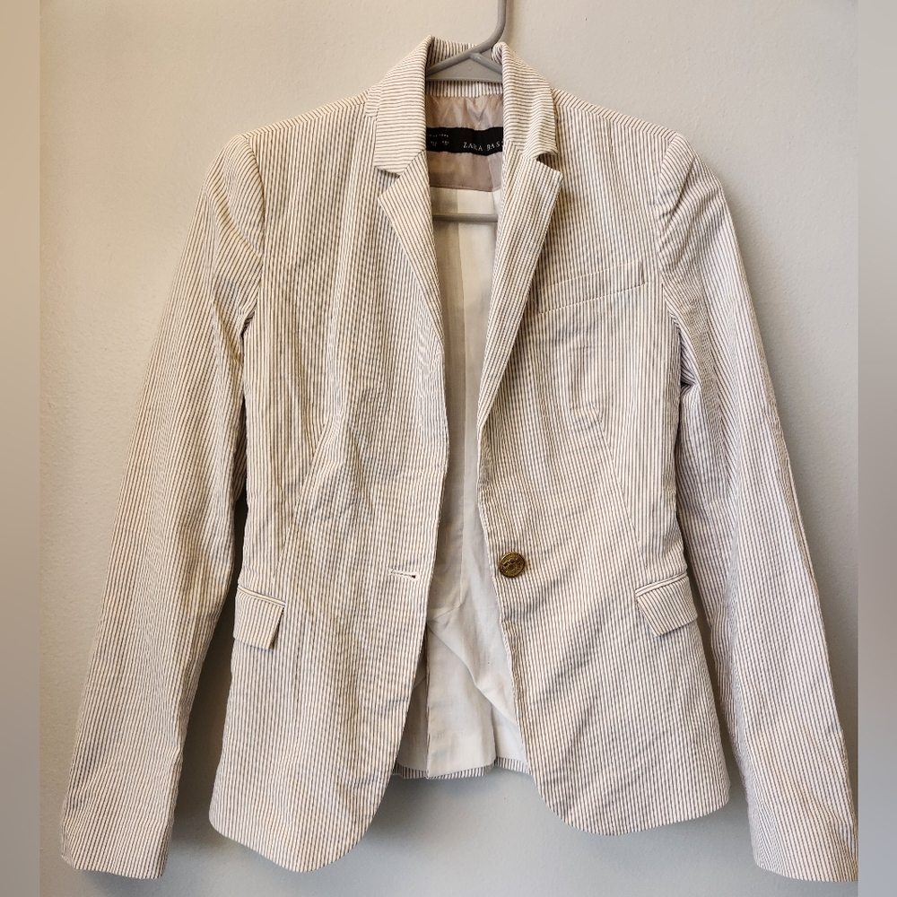 Striped Blazer